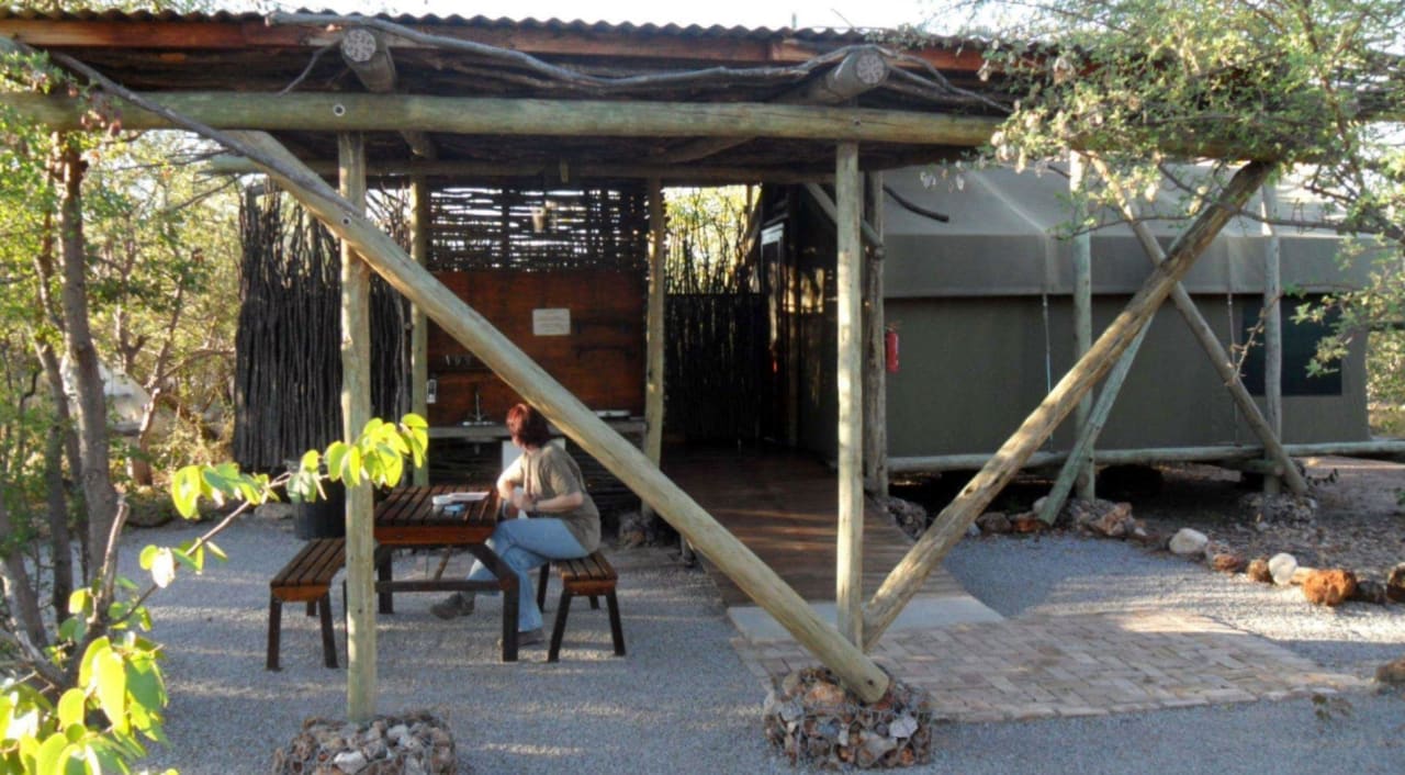 Die Unterkunft Etosha Village