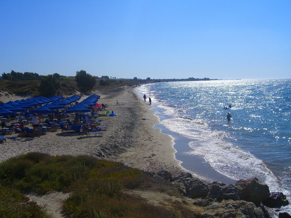 Blick Richtung Mastichar Hotel Horizon Beach Resort
