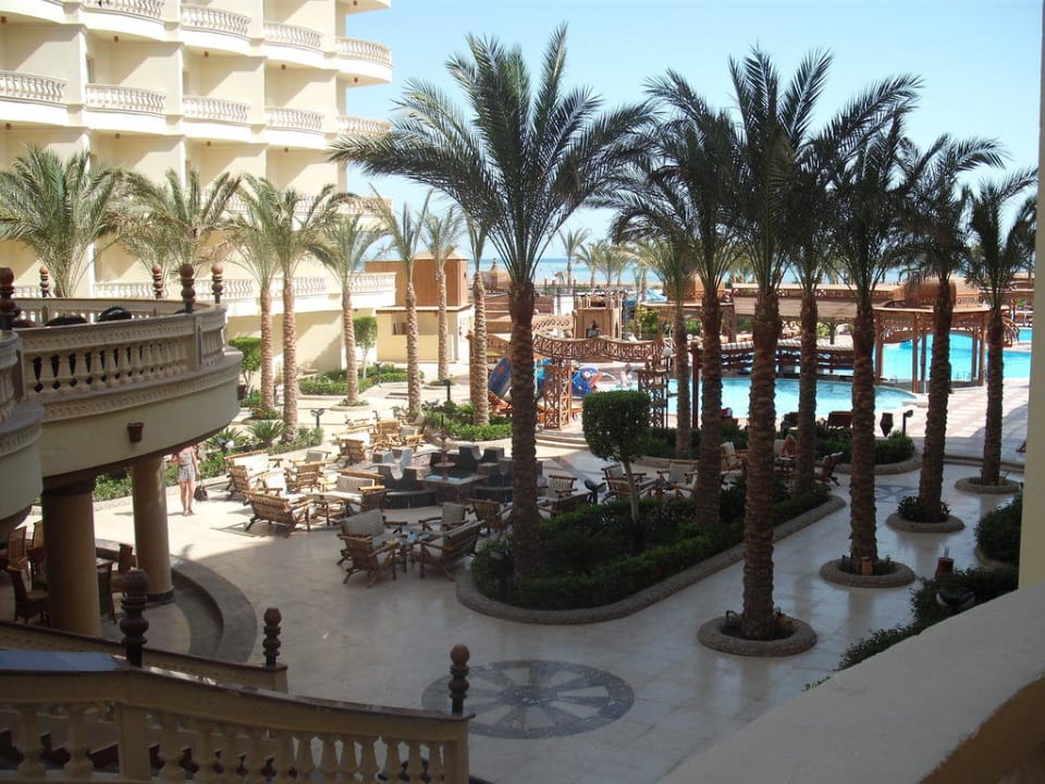 Blick vom Balkon  Riviera Aqua Park Resort