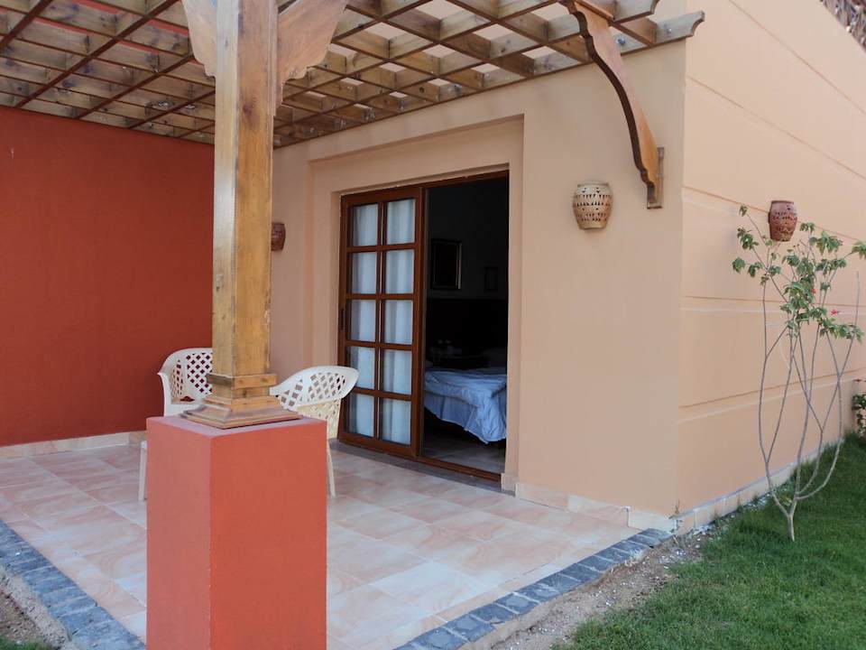 Terrasse Zimmer 416 Pickalbatros Alf Leila Wa Leila Resort - Neverland Hurghada