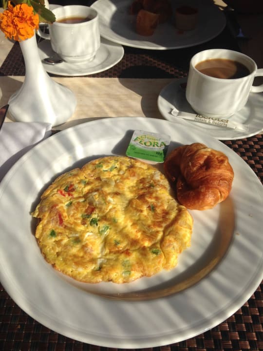 Omlett zum Frühstück Jaz Makadi Oasis Resort