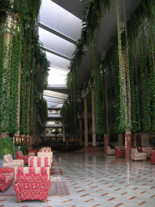 Lobby mit Pflanzen Landmar Playa La Arena