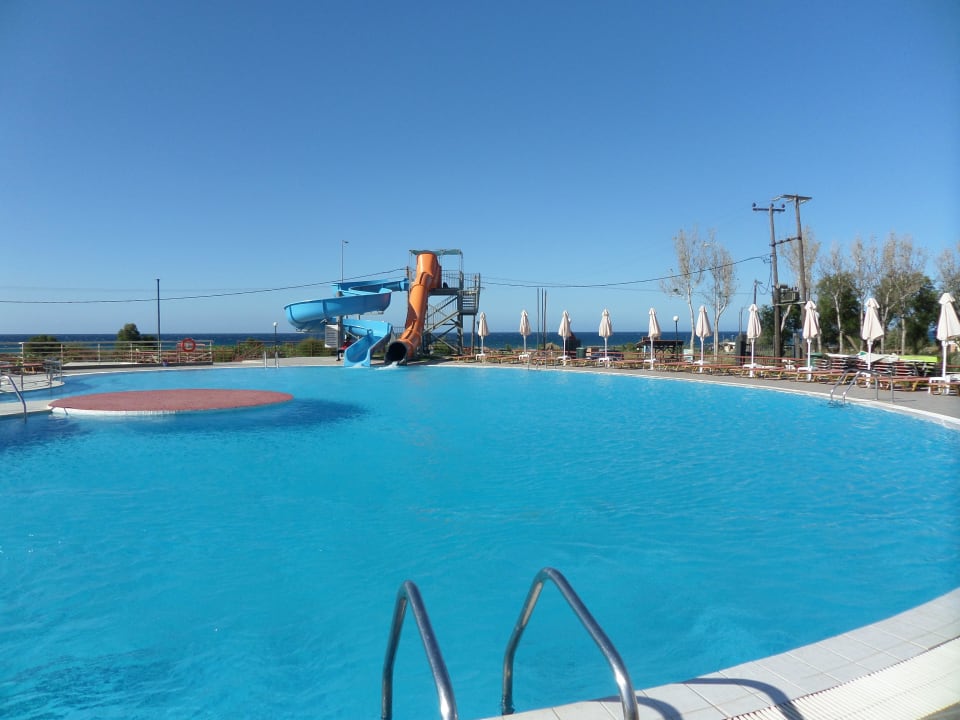 Pool mit Rutsche HARPIN Georgioupolis Resort Aquapark & SPA