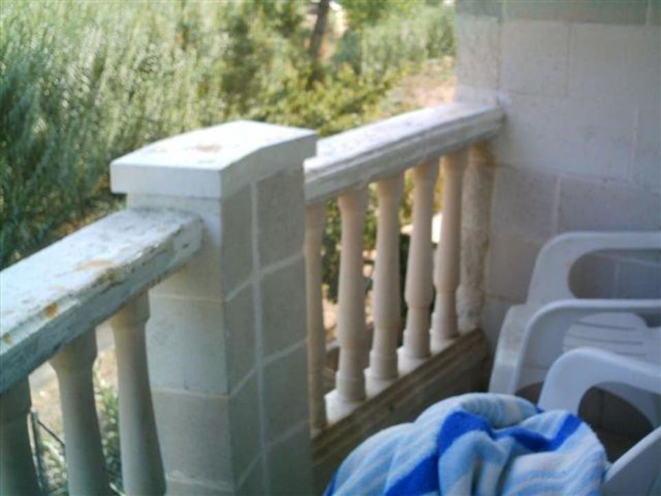 Balkonbrüstung Hotel Montanamar Lloret