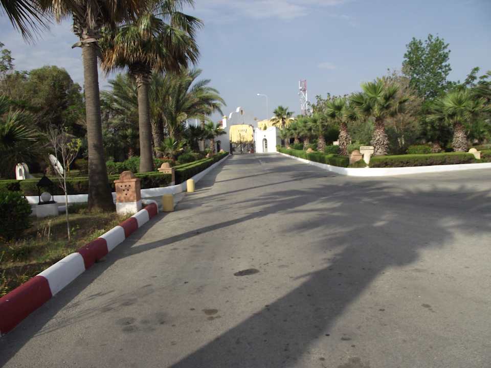 Zufahrt Haupthaus Alassio Hotel and Thalasso