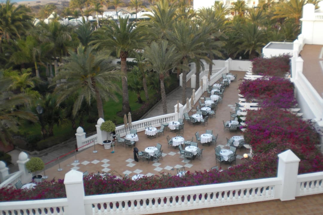 Frühstück Terrasse Hotel Riu Palace Maspalomas Adults Only