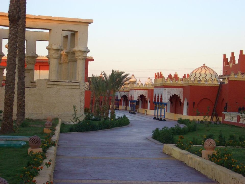 Schöne Gartenanlage Pickalbatros Alf Leila Wa Leila Resort - Neverland Hurghada