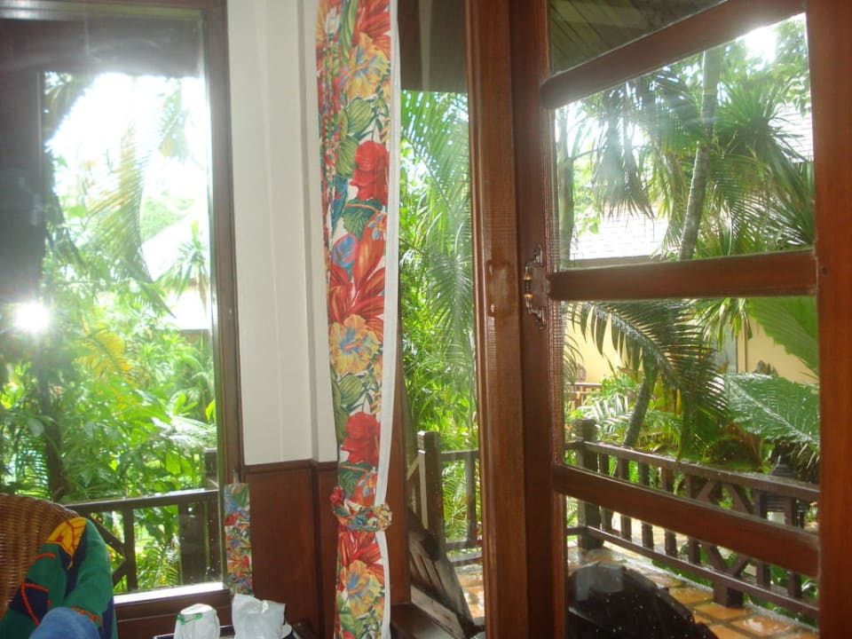 Blick vom Bett, Bungalow 8912 The Fair House Beach Resort