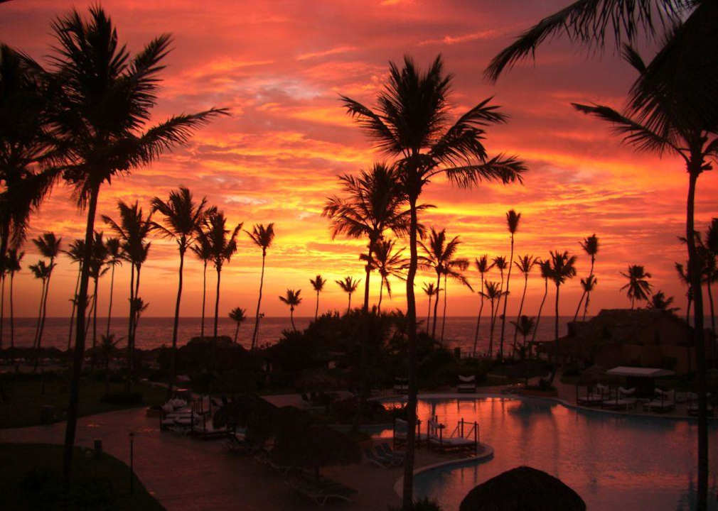 Sonnenaufgang garantiert unbearbeitet Punta Cana Princess All Suites Resort & Spa