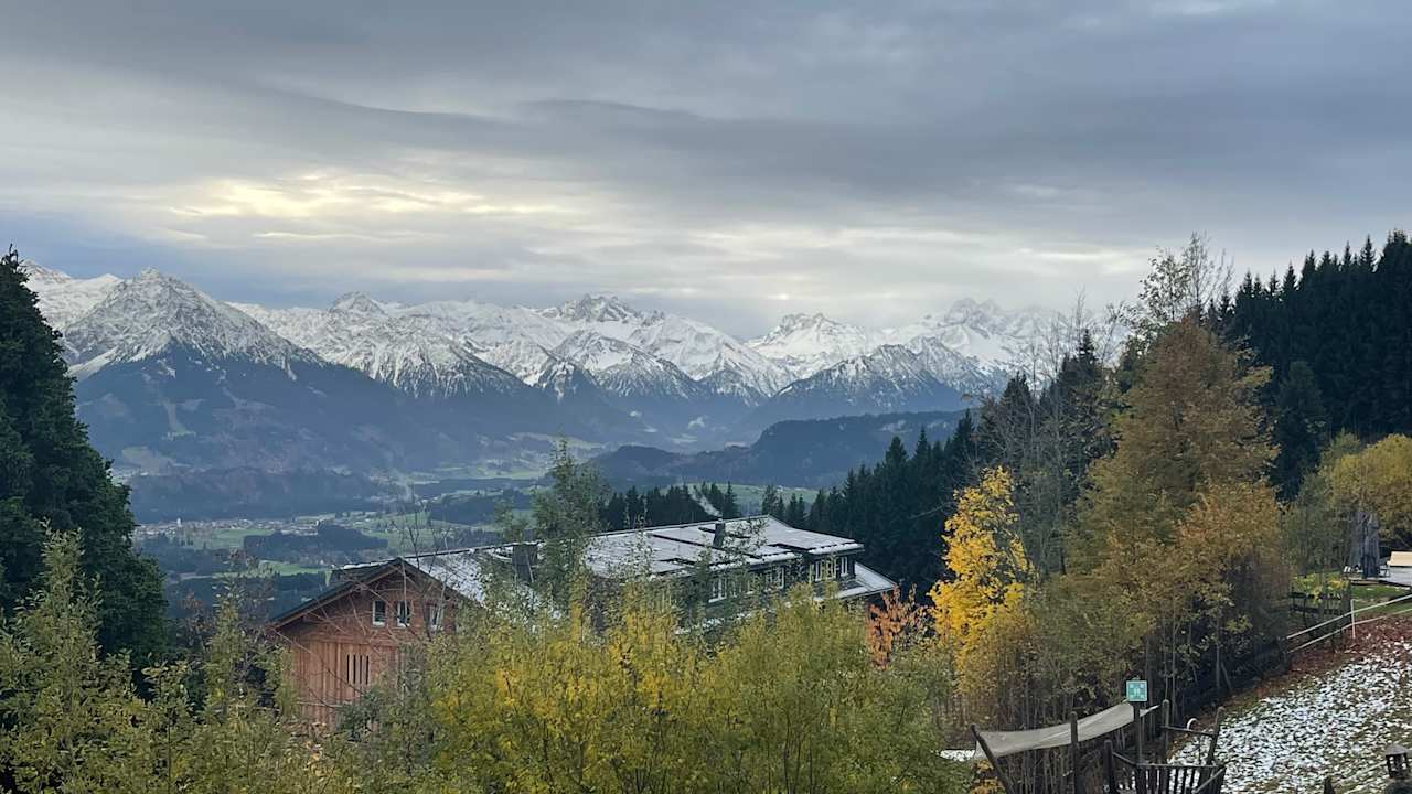 Ausblick Familotel Allgäuer Berghof