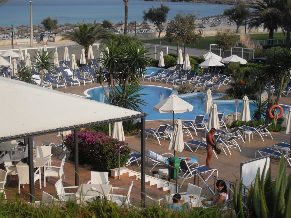 Blick vom Balkon Hipotels Hipocampo Playa