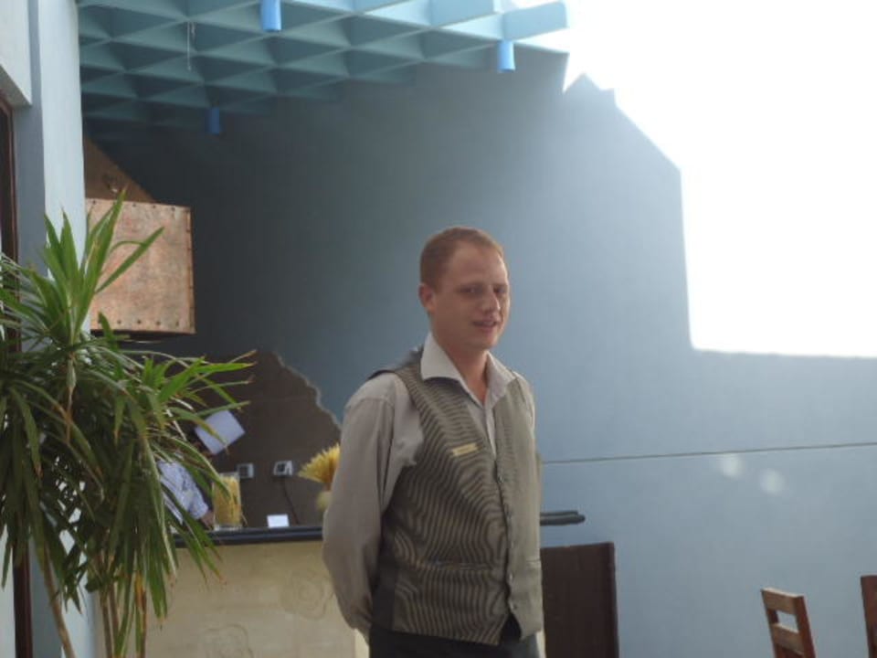 Unser Lieblingskellner Mohamad Fanadir Hotel El Gouna