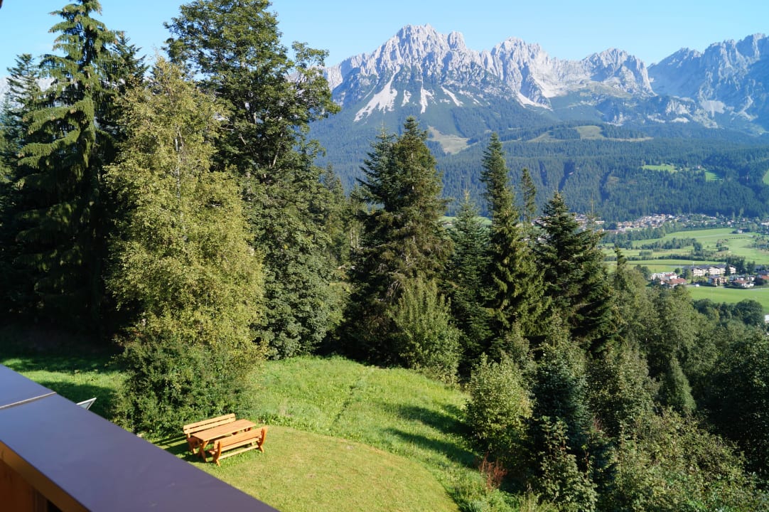 Ausblick vom Balkon Haus Geigern