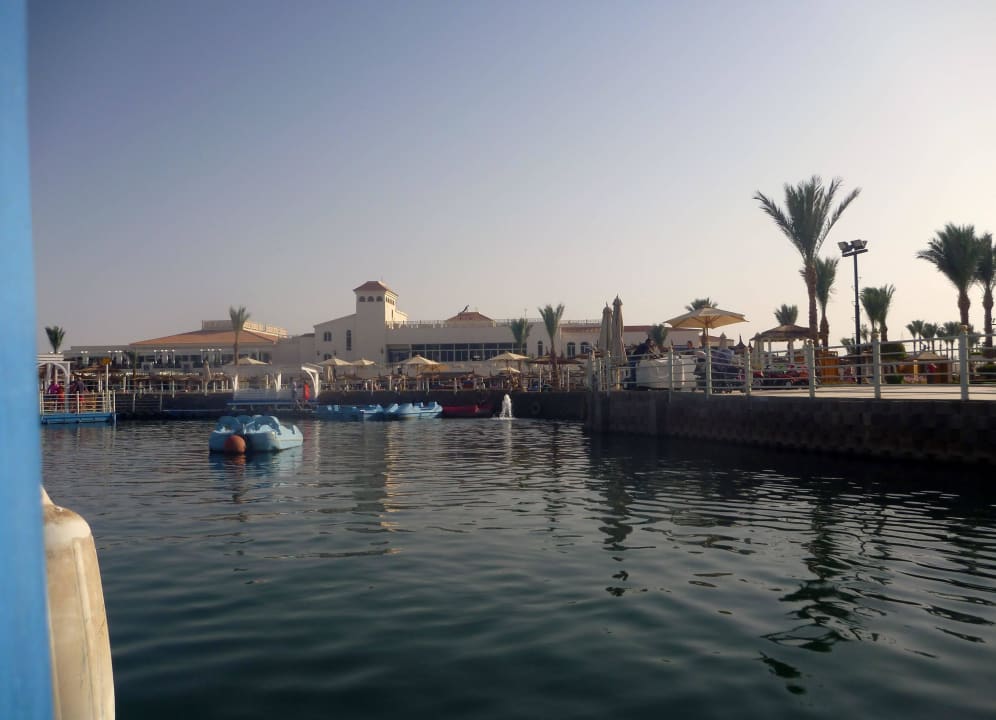Fahrt mit dem Motorboot auf der Lagune Pickalbatros Dana Beach Resort - Hurghada