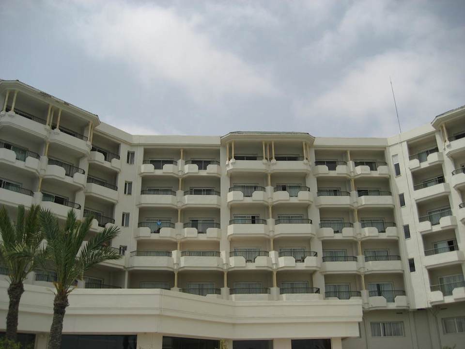 Hotelansicht vom Strand aus Iberostar Selection Royal El Mansour