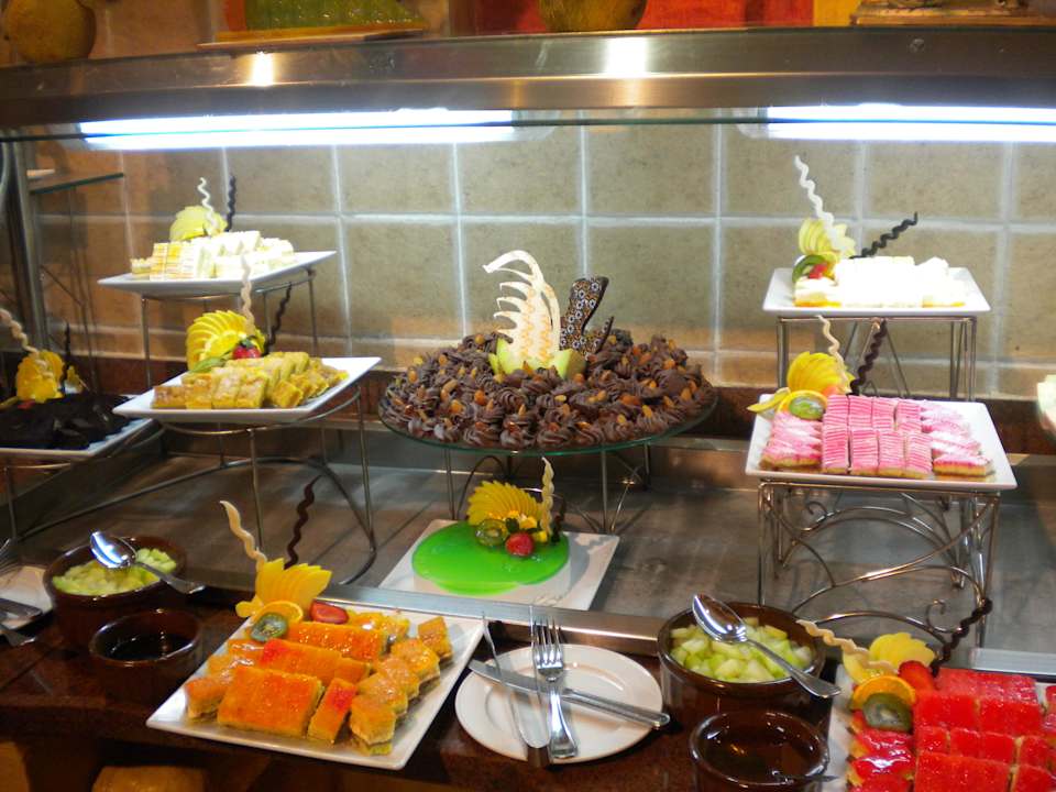 Nachspeisenbuffet Pickalbatros Alf Leila Wa Leila Resort - Neverland Hurghada