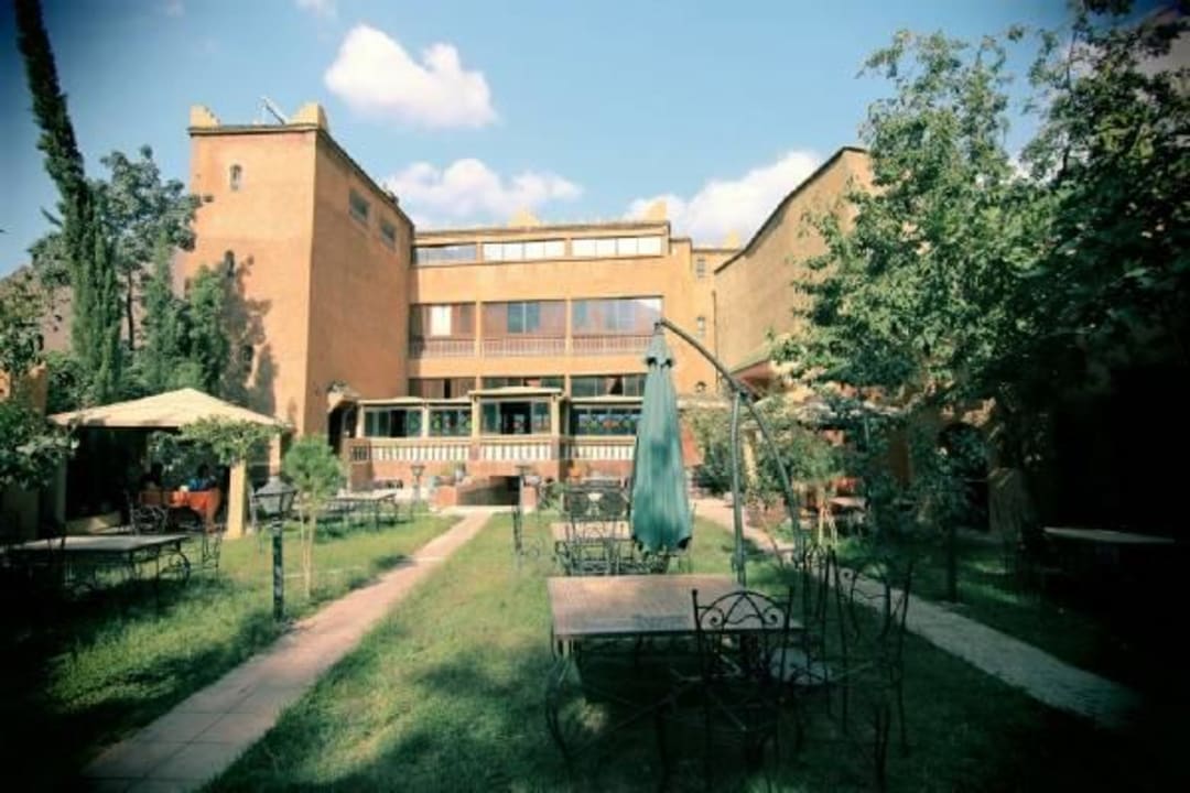 Vue jardin Hotel les Etoiles Du Toubkal