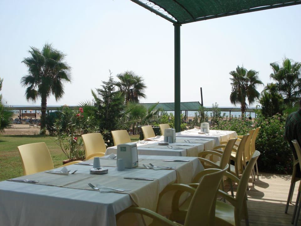 Mittagstisch an der Strandbar Royal Atlantis Beach Hotel