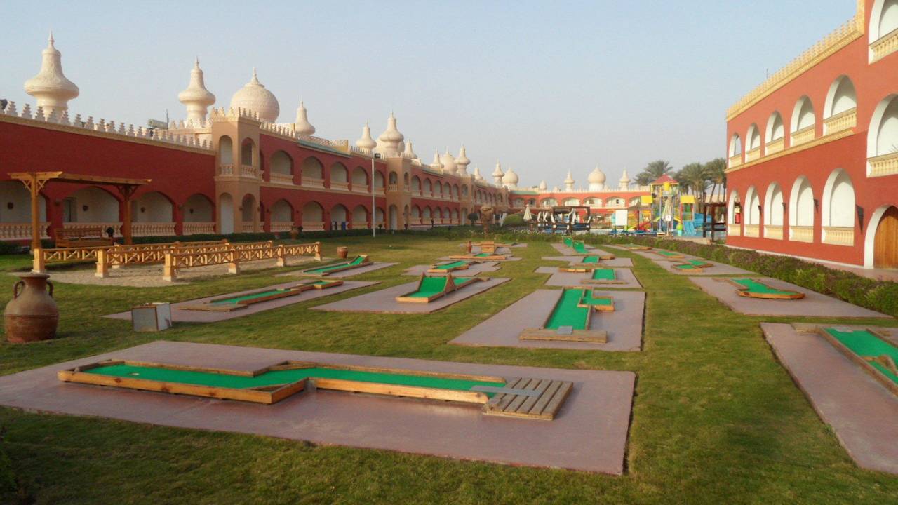 Minigolfanlage Pickalbatros Alf Leila Wa Leila Resort - Neverland Hurghada