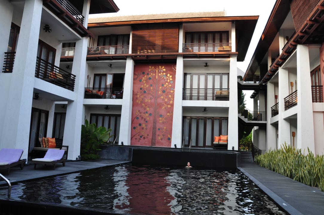 Innenhof Hotel U Chiang Mai