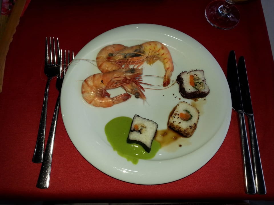 Sushi und Shrimps Grand Seker Hotel