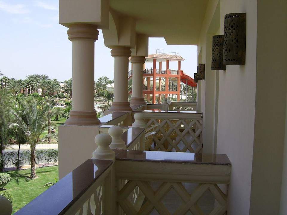 Blick vom Balkon Pickalbatros Palace Resort