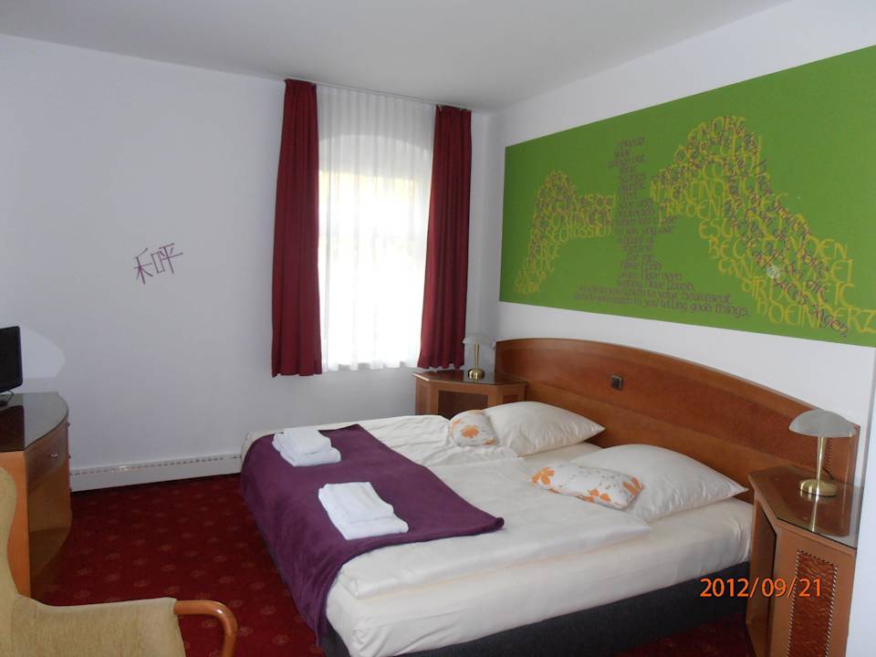 Schlafzimmer Hotel Villa Loschwitz