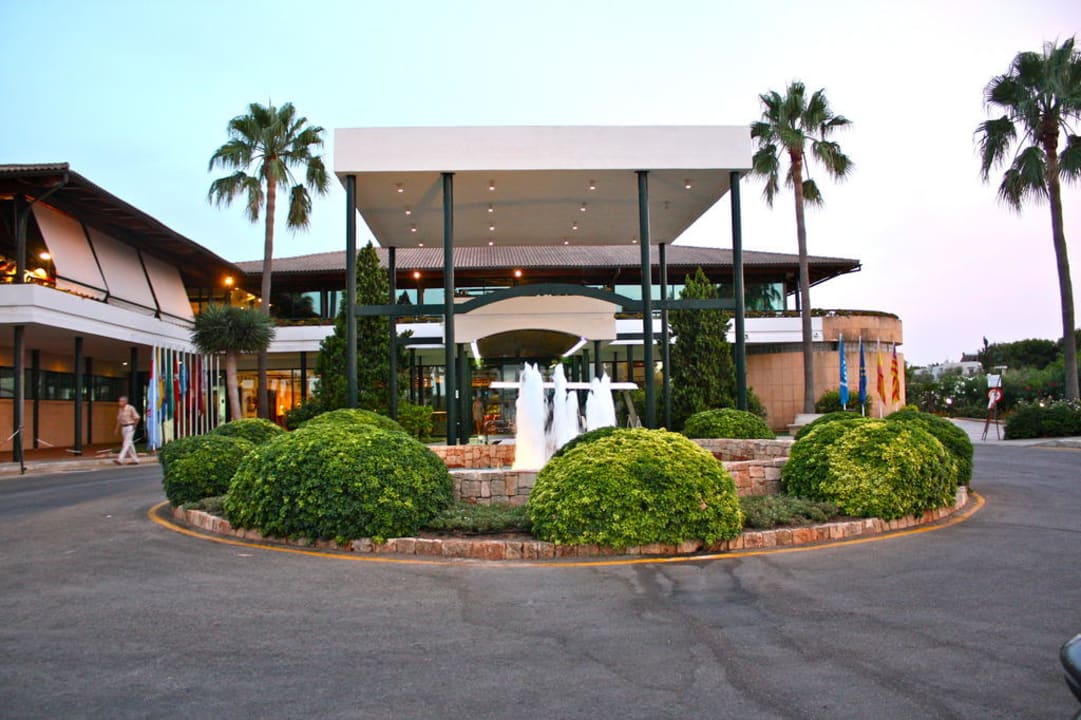 Haupteingang Blau Colònia Sant Jordi