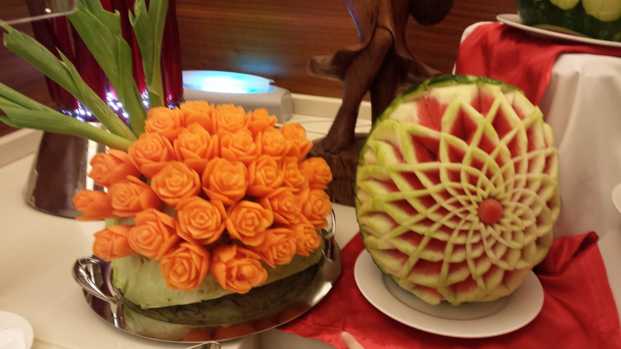 Schöne Buffetdeko Sunis Elita Beach Resort & Spa