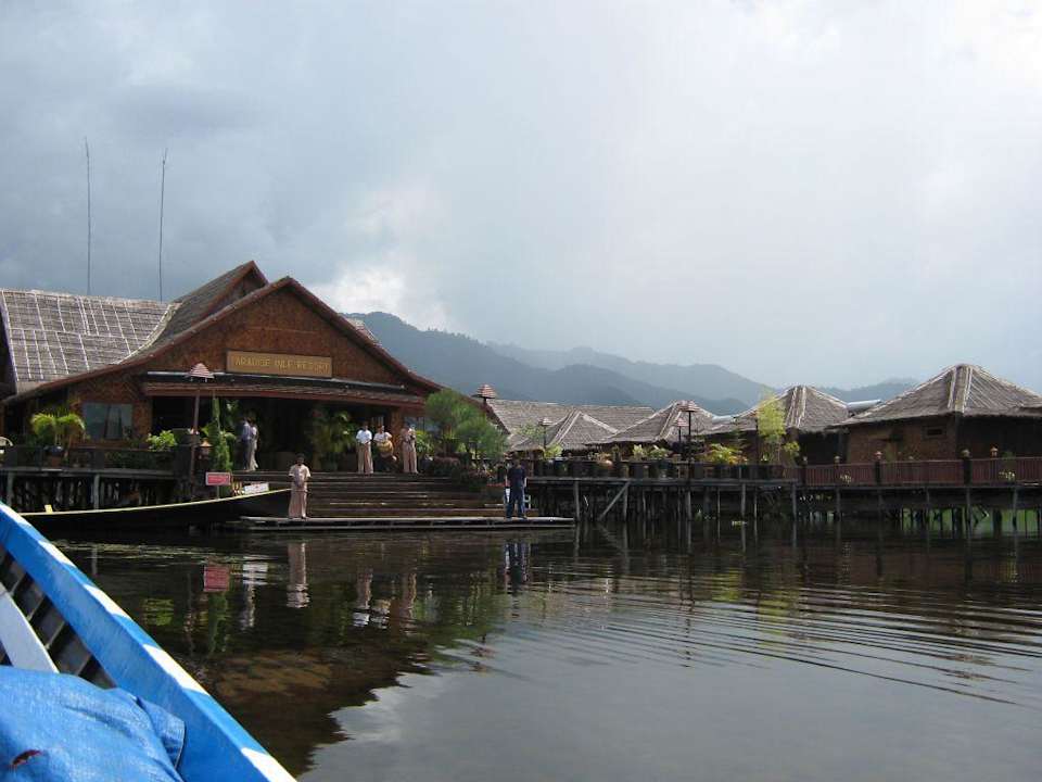 Empfang bei der Ankunft Hotel Paradise Inle Resort