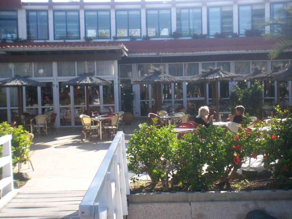 Terrasse mit Möglichkeit zu Essen oder zu Trinken SBH Fuerteventura Playa