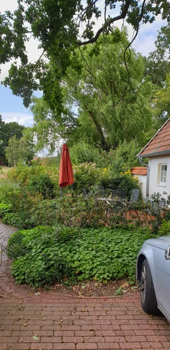 Gartenanlage Ferienwohnung Wildrose