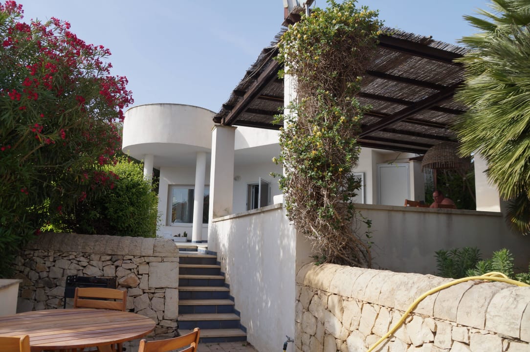 Unterer und Oberer Terrassenbereich  Villa Marina