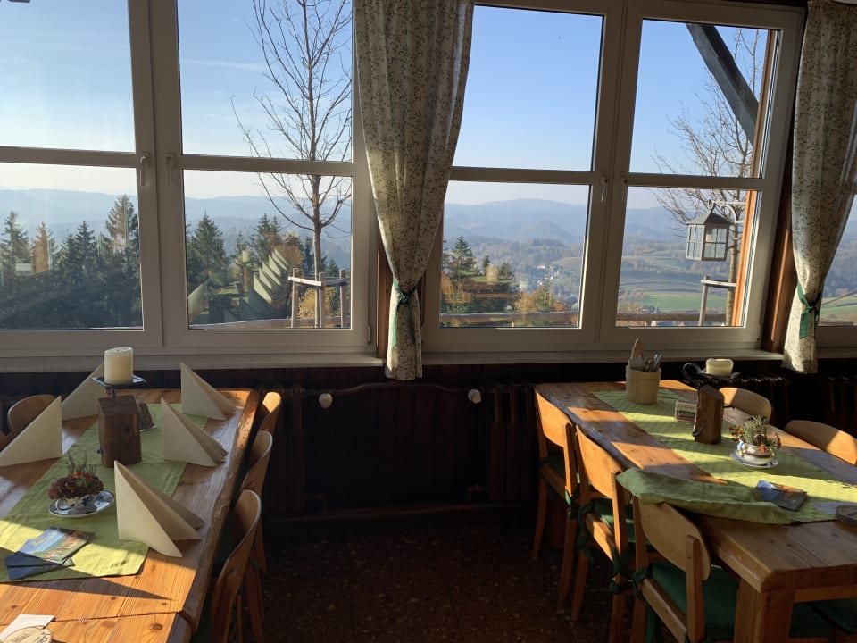 Ausblick Wachbergbaude Saupsdorf