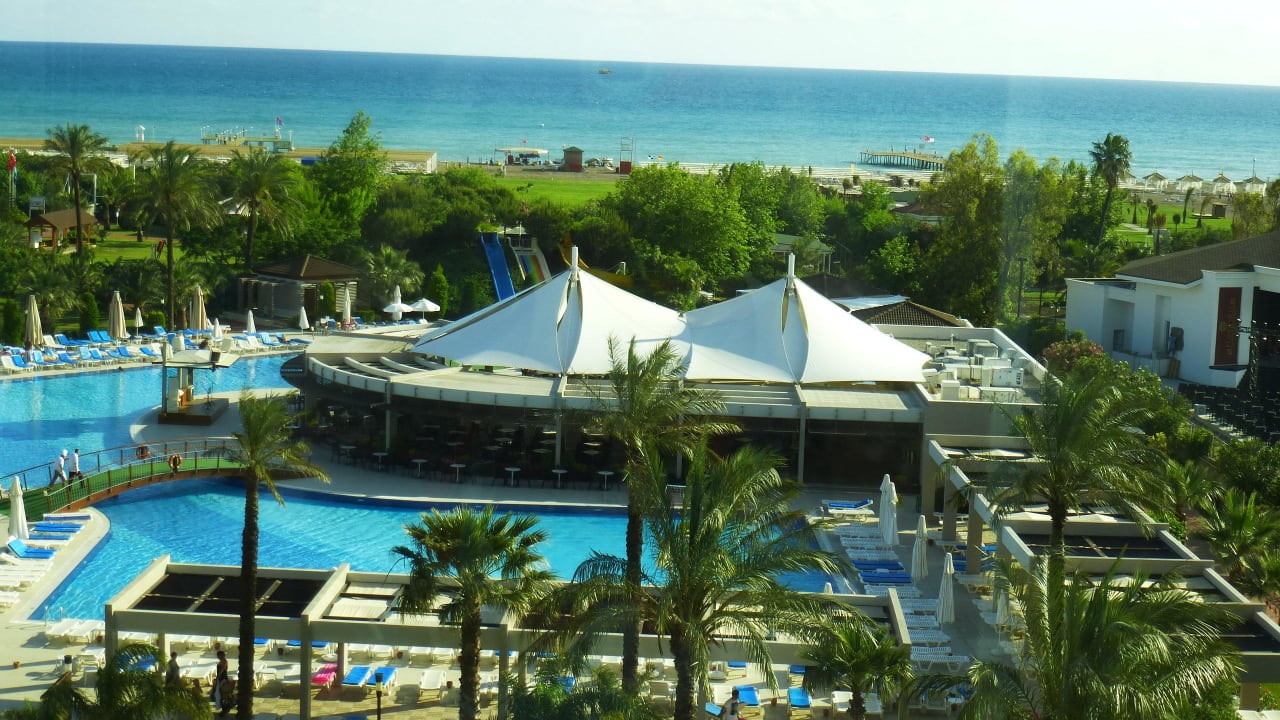 Ausblick aus Zimmer 1423 Sunis Elita Beach Resort & Spa
