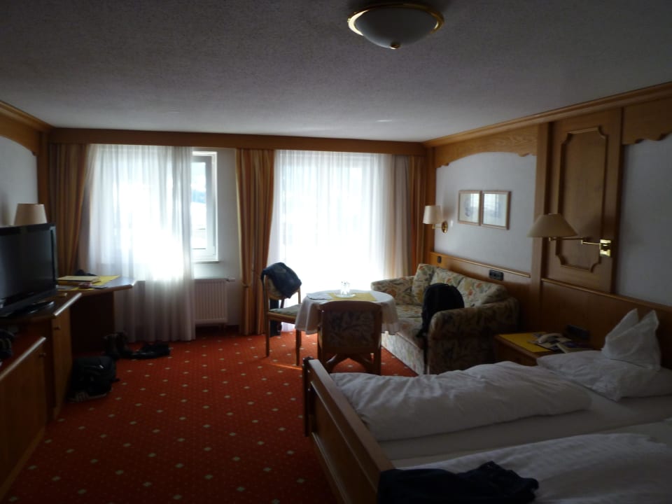 Schlaf- und Wohnzimmer Hotel Birkenhöhe