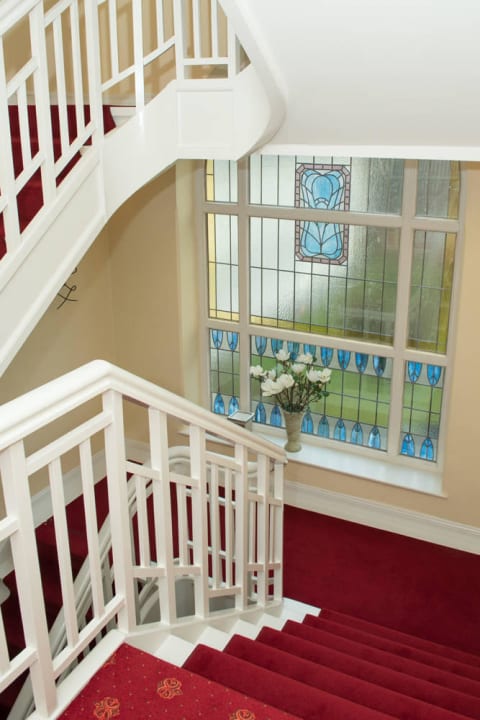 Jugendstiltreppe Hotel Jungclaus