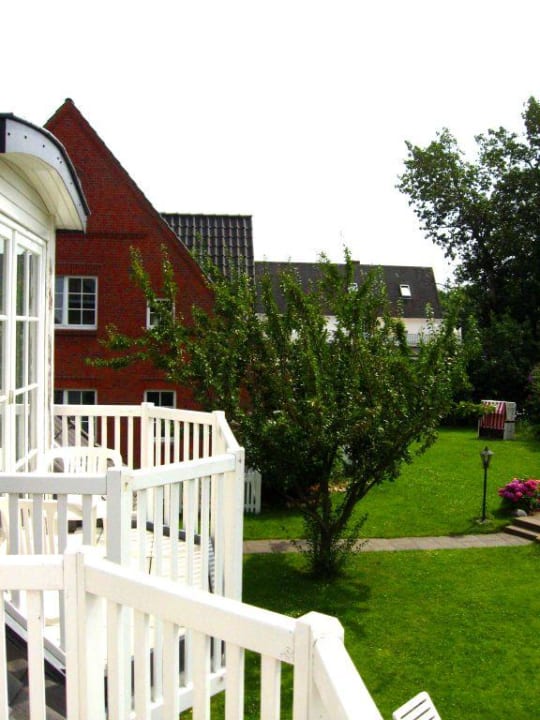 Sicht vom Zimmer / Balkon Landhaus Ellerbrock