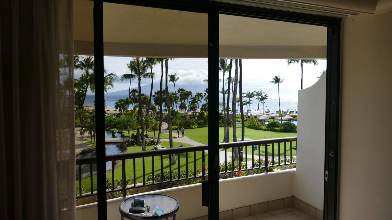 Blick auf Gartenanlage Hotel Sheraton Maui Resort