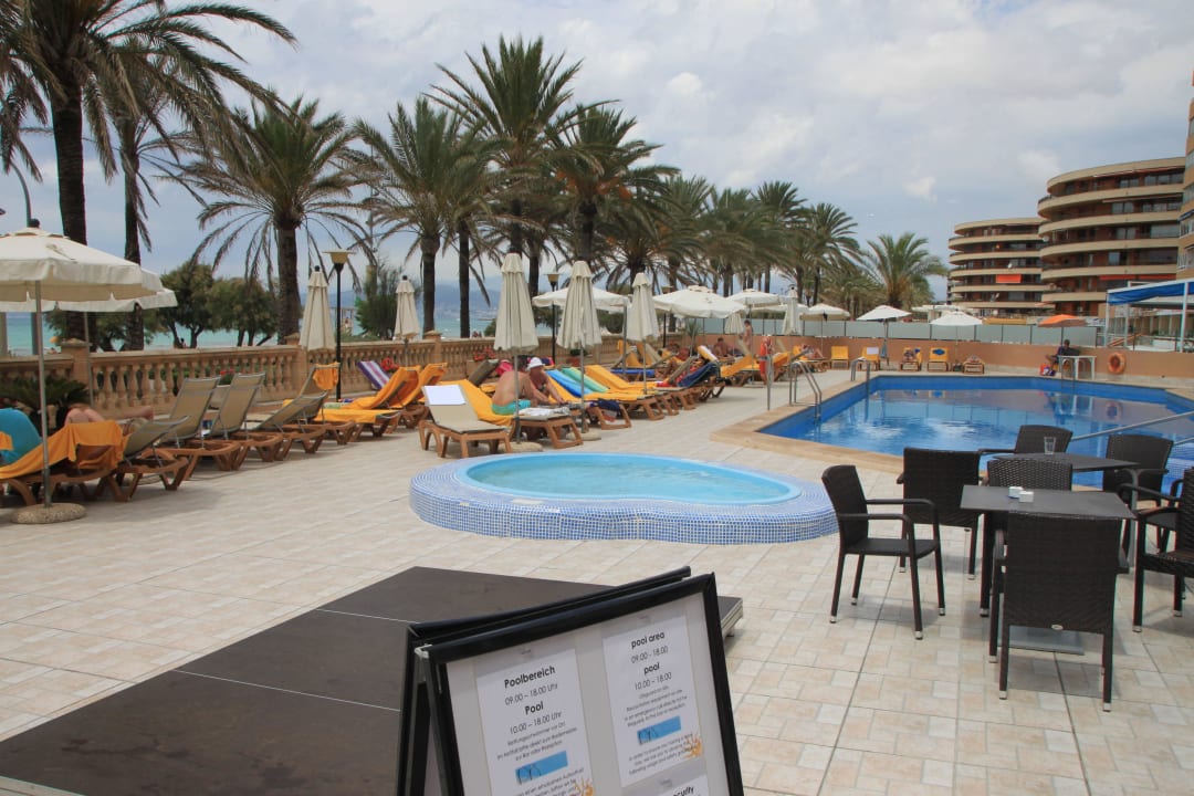 Sehr saubere Anlage allsun Hotel Pil-lari Playa