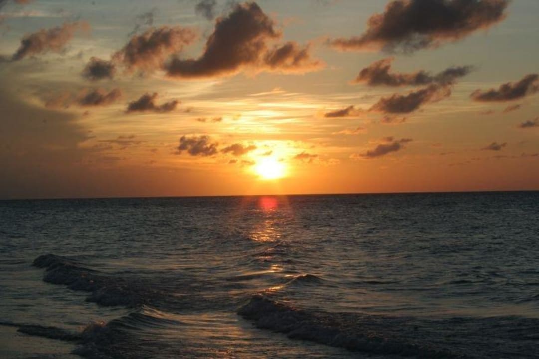 Sonnenuntergang am Hotel-Strand Muthu Playa Varadero