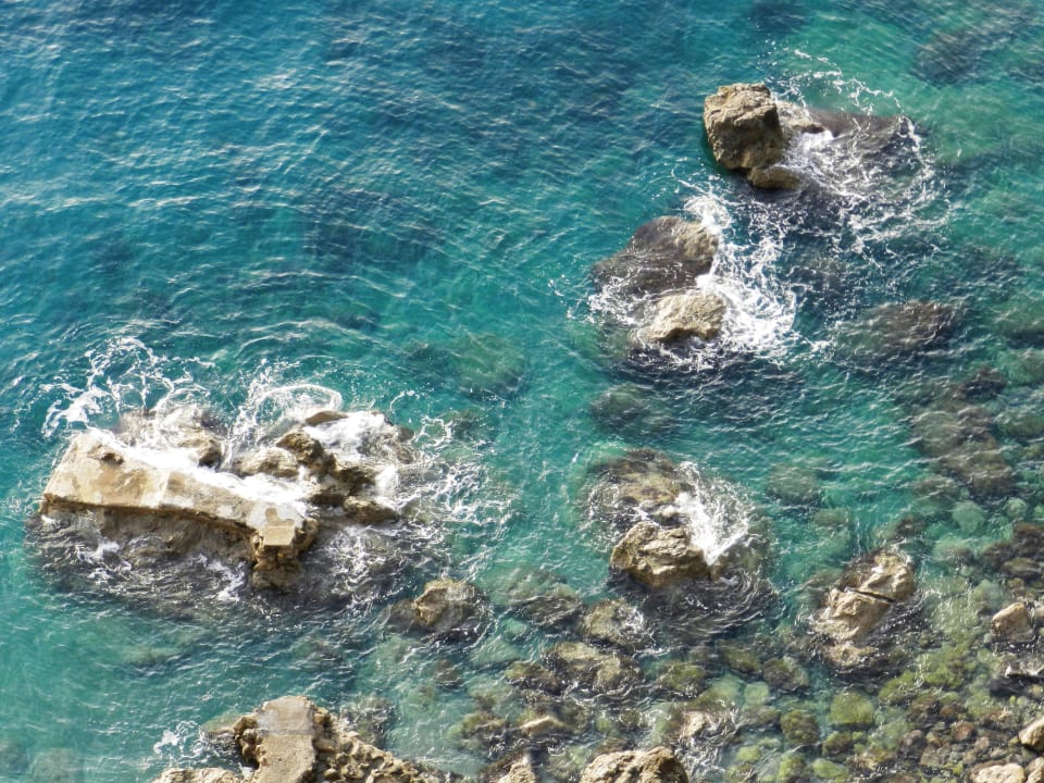 The view from the window Hotel La Ninfa