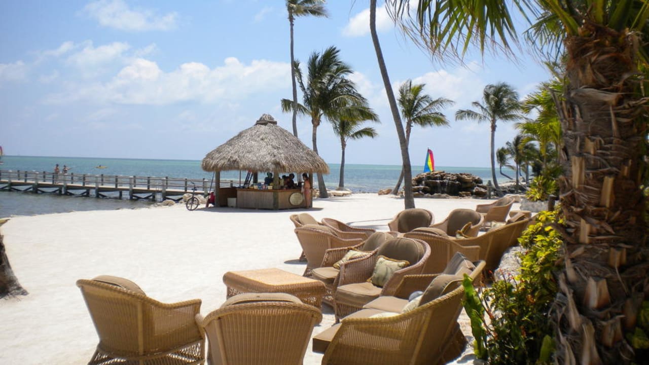 Der Strand vor dem Haupthaus Hotel Cheeca Lodge and Spa