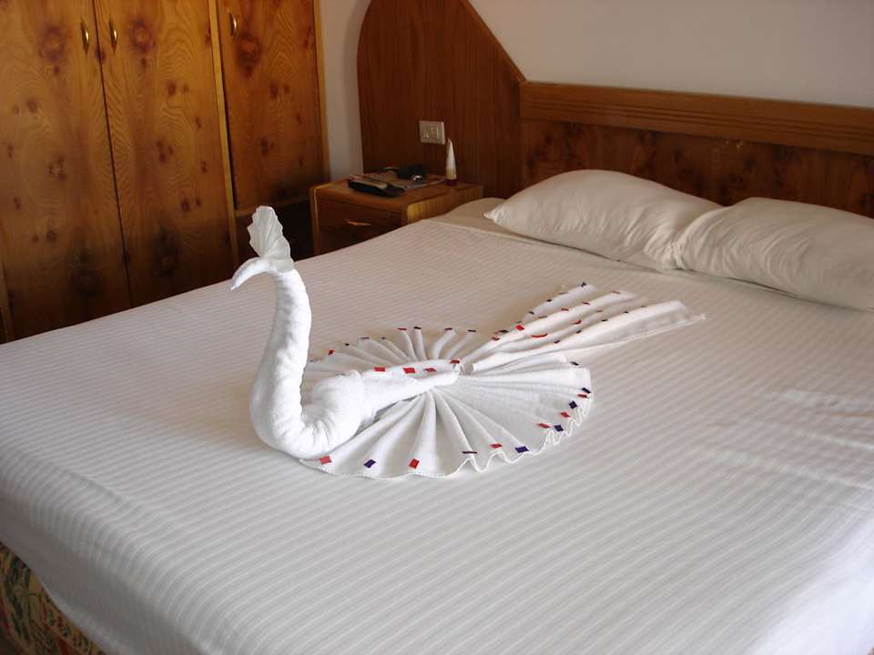 Bettdeko Schwan Beach Albatros Resort