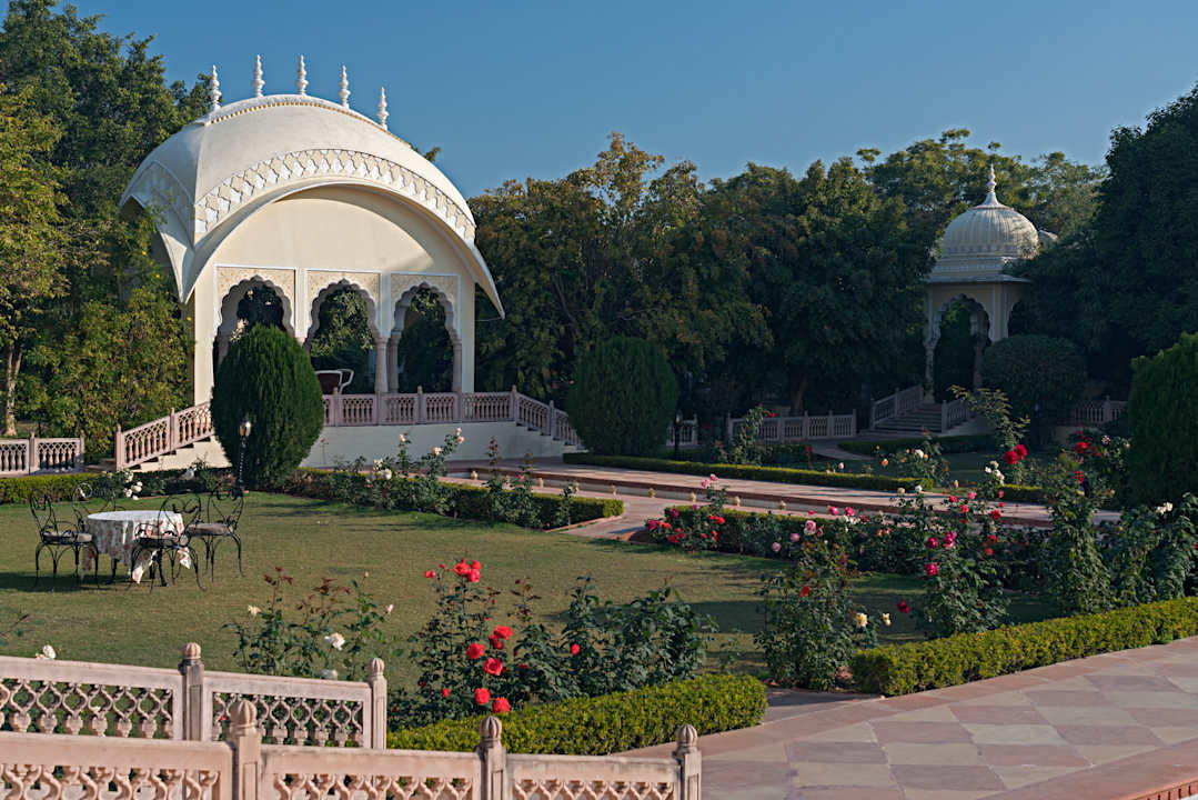 Gartenanlage Hotel Nahargarh Ranthambhore