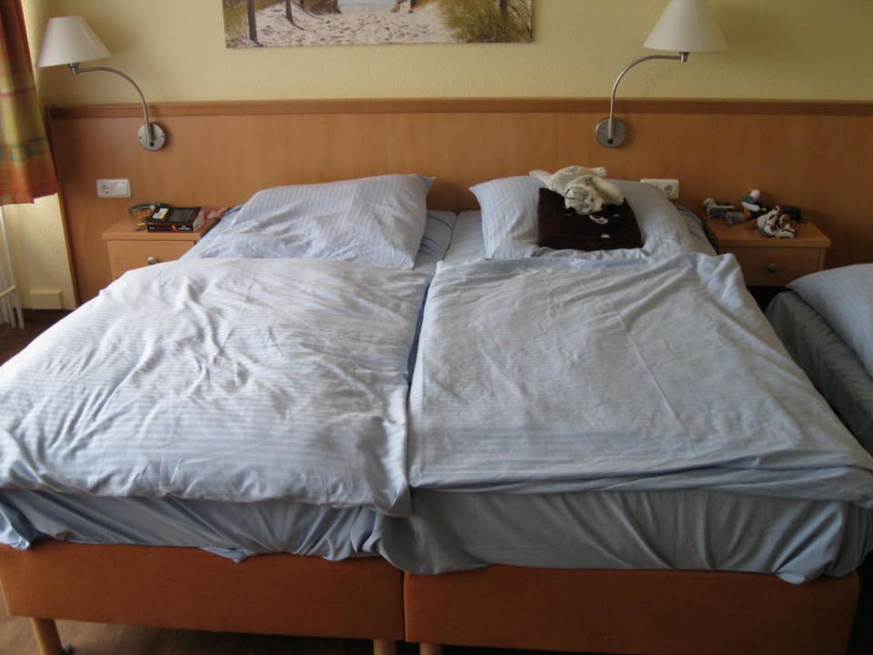 Bett Zimmer 253 Ferienwohnungen Ferienpark Weissenhäuser Strand