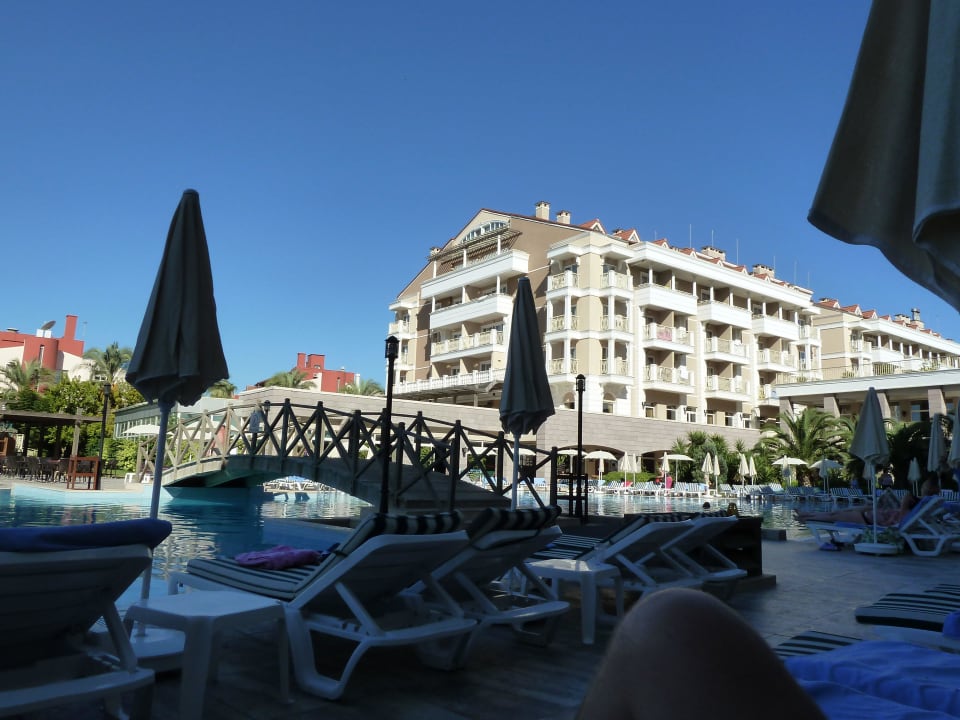 Ausblick vom Pool Trendy Aspendos Beach Hotel
