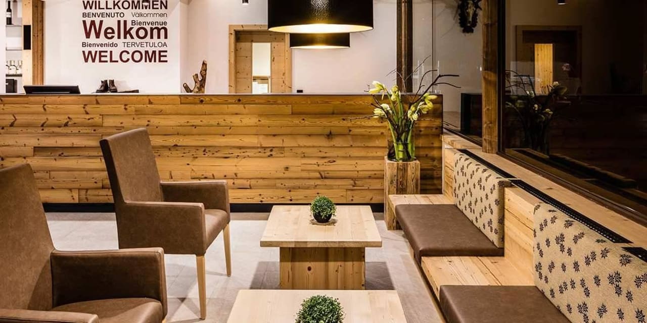 Eingangsbereich Almina Family & Spa