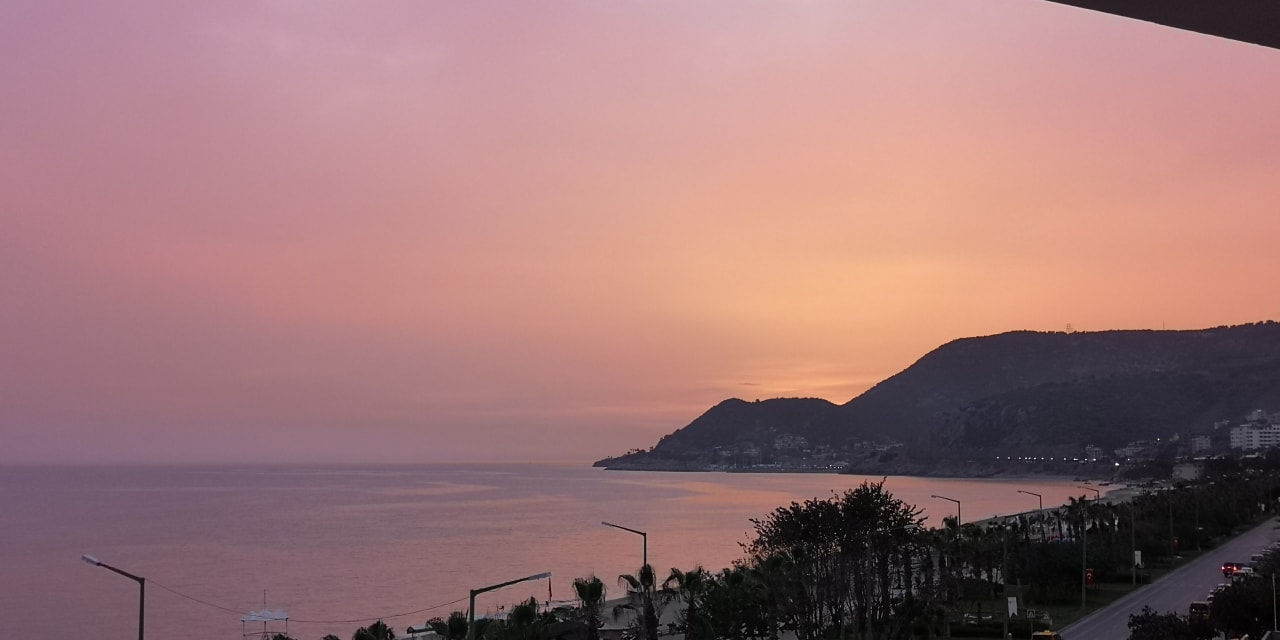 Ausblick Kleopatra Beach Hotel