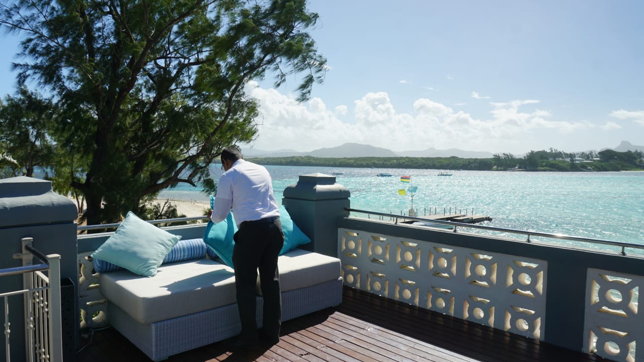 Ausblick Hotel Ile des Deux Cocos